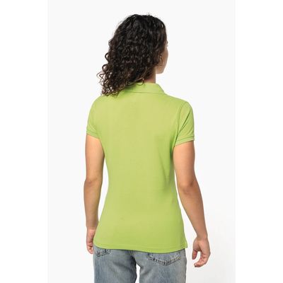 Polo manga corta mujer algodón
