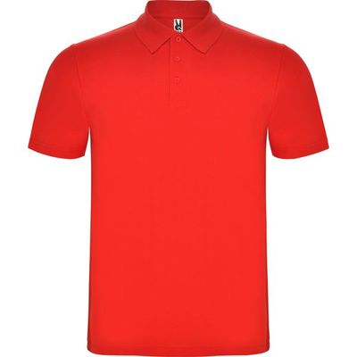 Polo de manga corta Unisex Rojo Xl