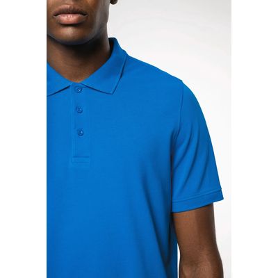 Polo de algodón manga corta para hombre