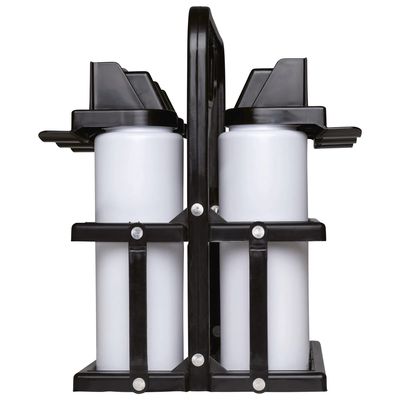 Portabotellas plegable para 6 botellas