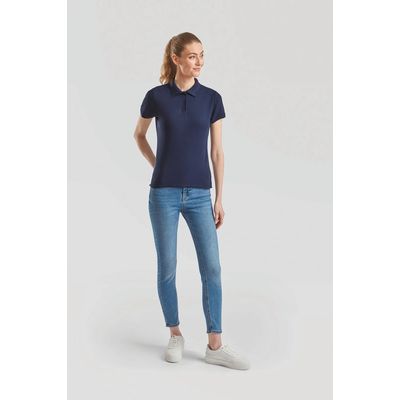Polo mujer piqué