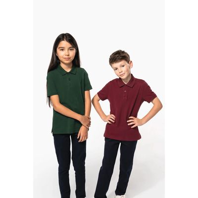 Polo algodón orgánico infantil