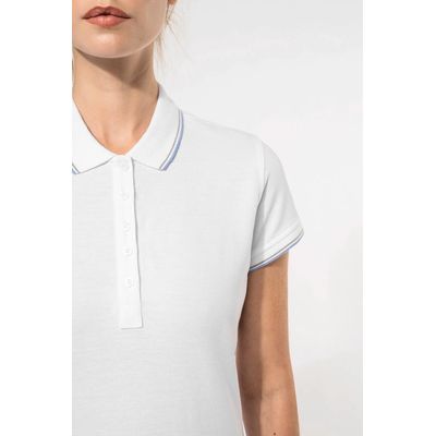 Polo mujer algodón con 5 botones