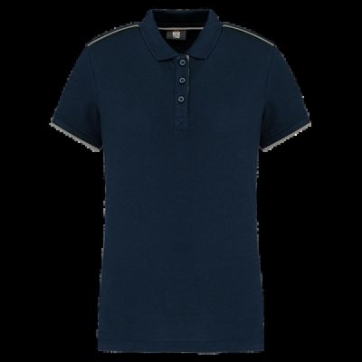 Polo ropa profesional mujer Navy / Silver S