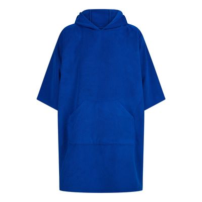 Poncho microfibra con capucha Royal