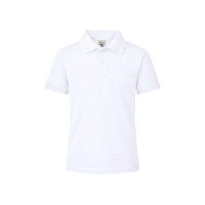 Polo Piqué Niño Blanco Algodón Bla Xs