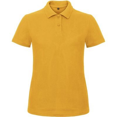Polo entallado para mujer 100% algodón Chili Gold Xs