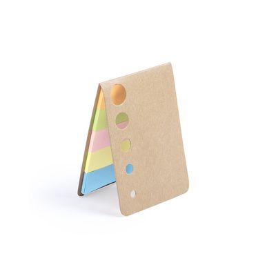 Portanotas mini adhesivas de suave cartón reciclado