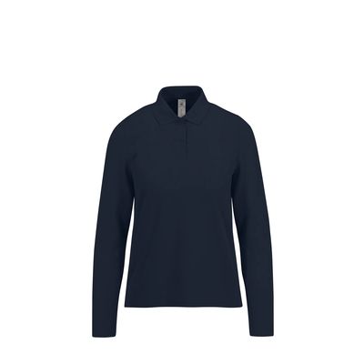 Polo manga larga mujer Navy L
