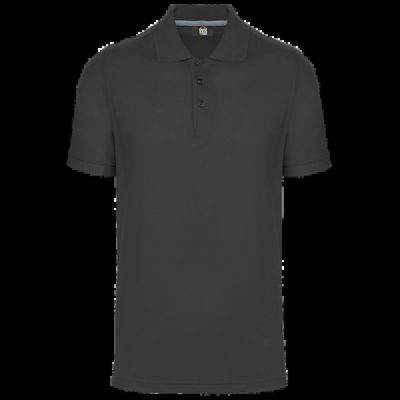 Polo Antibacteriano Hombre uso profesional Dark Grey 5Xl