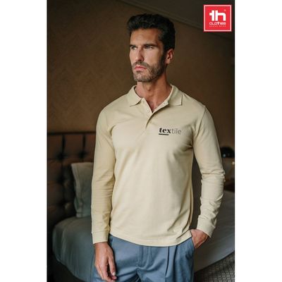 Polo Algodón Manga Larga Unisex