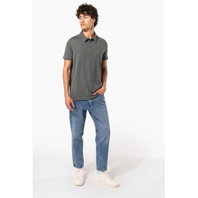 Polo atemporal manga corta hombre