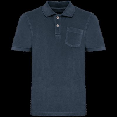 Polo infantil de rizo Navy Blue 8/10 Ans
