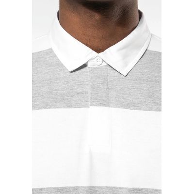 Polo algodón a rayas unisex