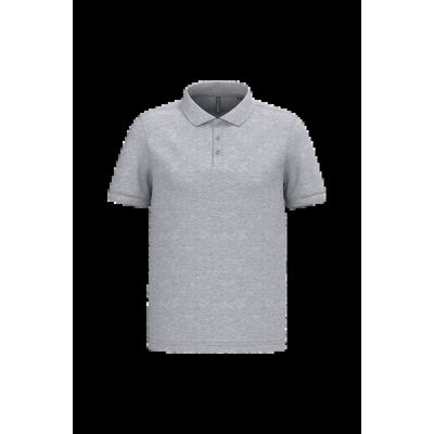 Polo piqué manga corta de algodón Oxford Grey Xxl