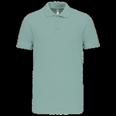 Polo de punto piqué manga corta Sage L