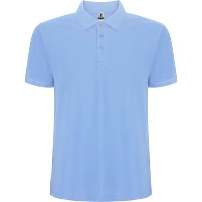 Polo Manga Corta Celeste 7/8