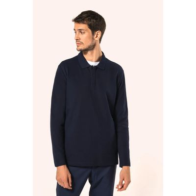 Polo manga larga hombre