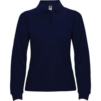 Polo mujer manga larga Marino L