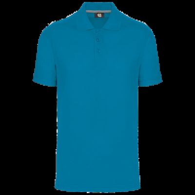 Polo Antibacteriano Hombre uso profesional Tropical Blue 3Xl