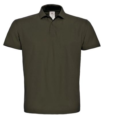 Polo hombre cuello canalé Brown 3Xl