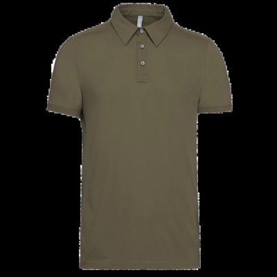 Polo atemporal manga corta hombre Light Khaki S