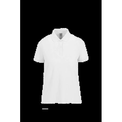 Polo mujer algodón ring-spun White 3Xl