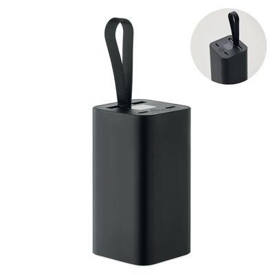 Powerbank 20000 mAh de aluminio reciclado con colgador