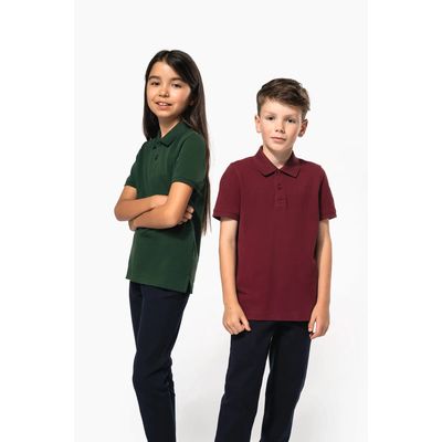 Polo algodón orgánico infantil