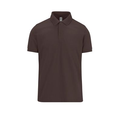 Polo manga corta hombre algodón preencogido Roasted Cofee Xxl