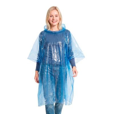 Poncho para lluvia con capucha