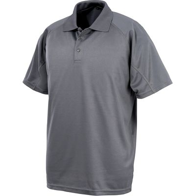 Polo transpirable de secado rápido Grey Xxl