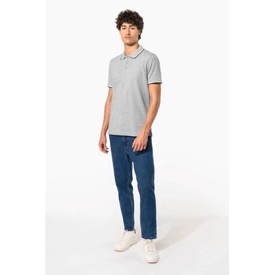 Polo de manga corta algodón