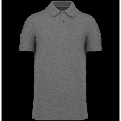 Polo Corte entallado hombre Grey Heather Xxl