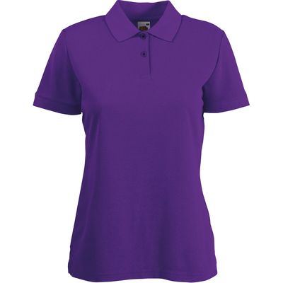 Polo mujer piqué Purple Xxl