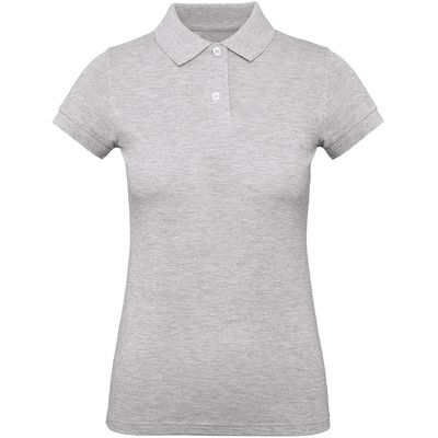 Polo Orgánico Mujer Heather Grey L
