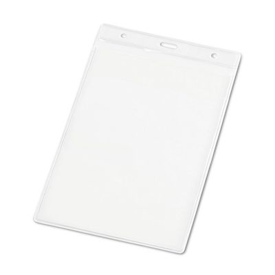 Porta Credencial Vertical PVC 11x17