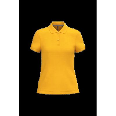 Polo manga corta mujer algodón Yellow Xxl