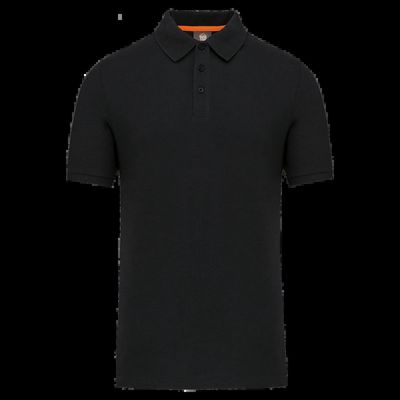 Polo Ecorresponsable Algodón Orgánico Black Xs