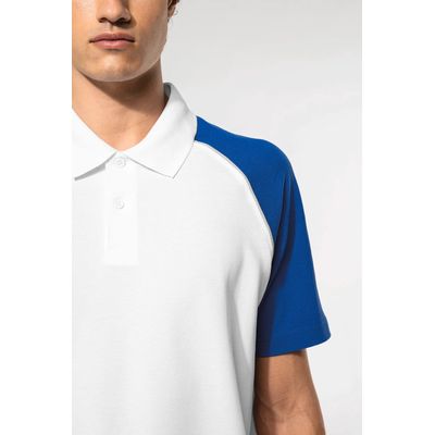 Polo baseball manga corta