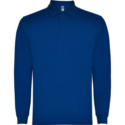 Polo Manga Larga con Cuello y Puños Acanalados Royal 2Xl