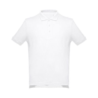 Polo Algodón Hombre Regular Fit Blanco L
