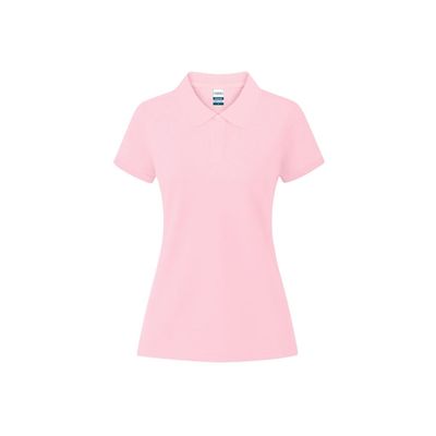 Polo Mujer Algodón Piqué Rosa Xl