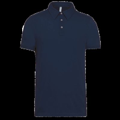 Polo atemporal manga corta hombre Navy Xl