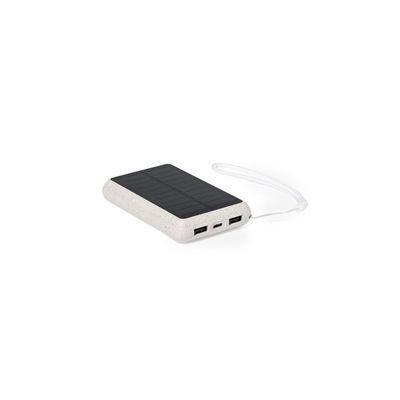 Power Bank Solar 5000mAh Fibra de Trigo