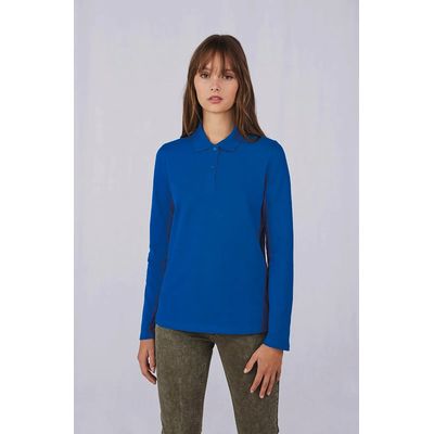 Polo manga larga mujer