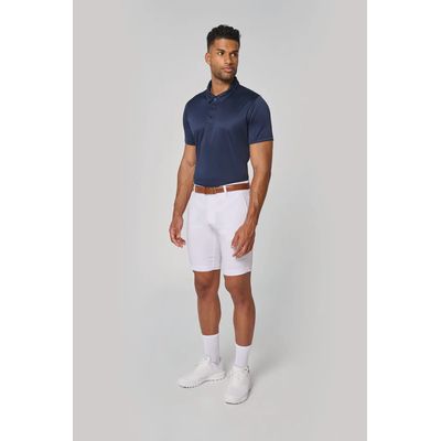 Polo transpirable hombre manga corta