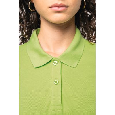 Polo manga corta mujer algodón