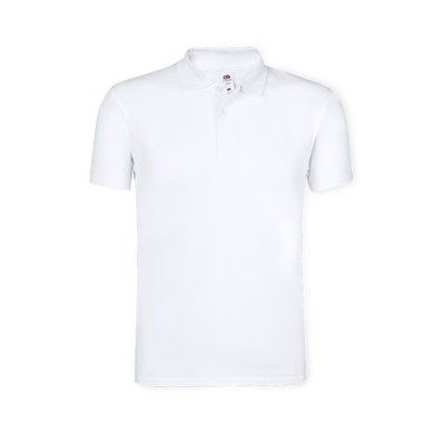 Polo Adulto Blanco 100% Algodón Bla M