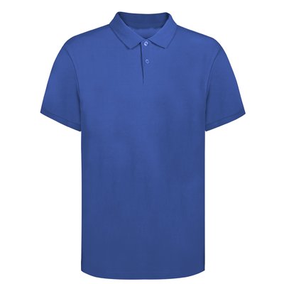 Polo Adulto Manga Corta Azul M